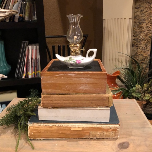 None Other - Porcelain Oil Lamy